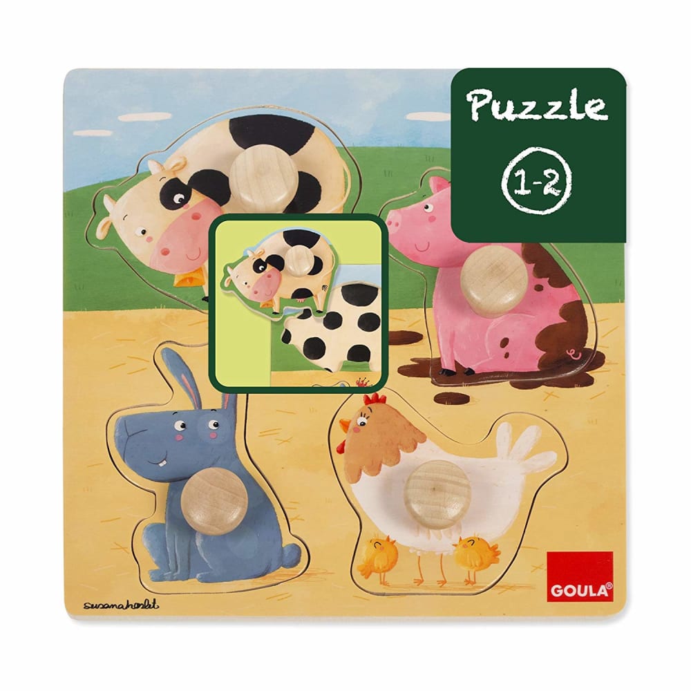 Nutztiere Puzzle - Maisons Du Monde