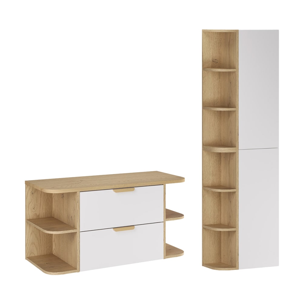 Ensemble meuble sous-vasque - colonne