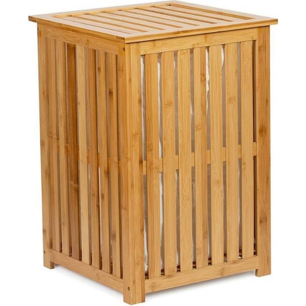 Panier à linge en bambou