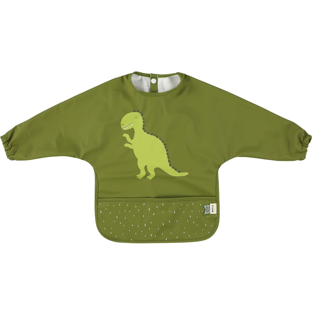 Trixie Ärmellätzchen mit ärmeln - Mr Dino GRÜN PVC - POLYVINLYCHLORID Baby
