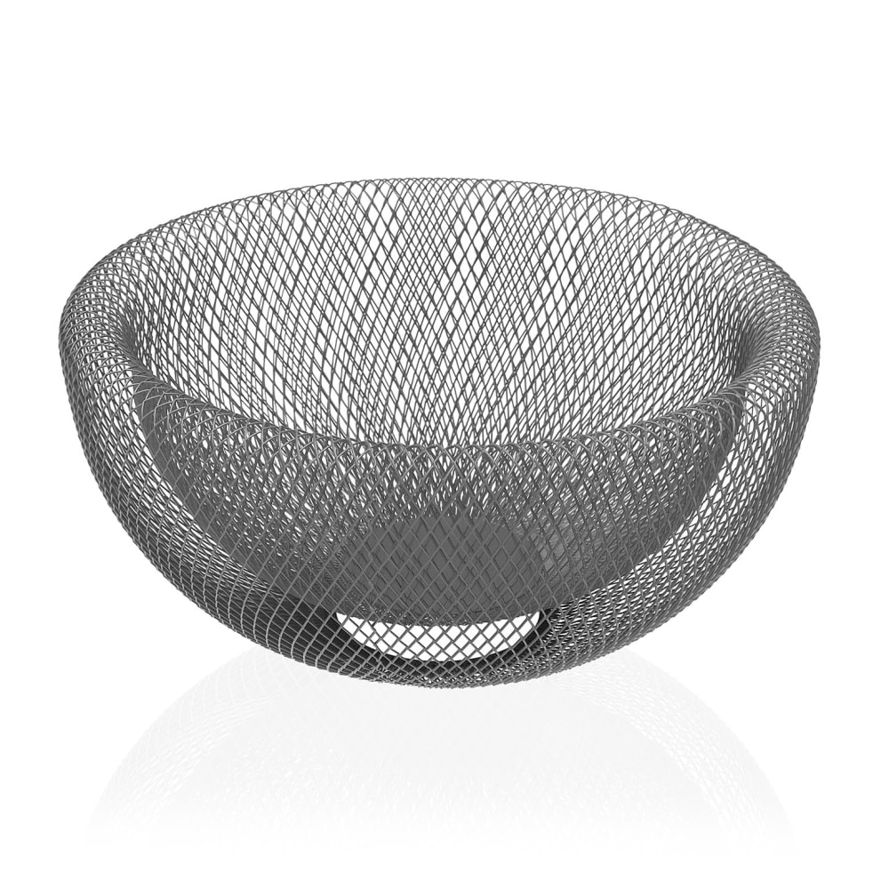 Coupe à fruits en fer gris