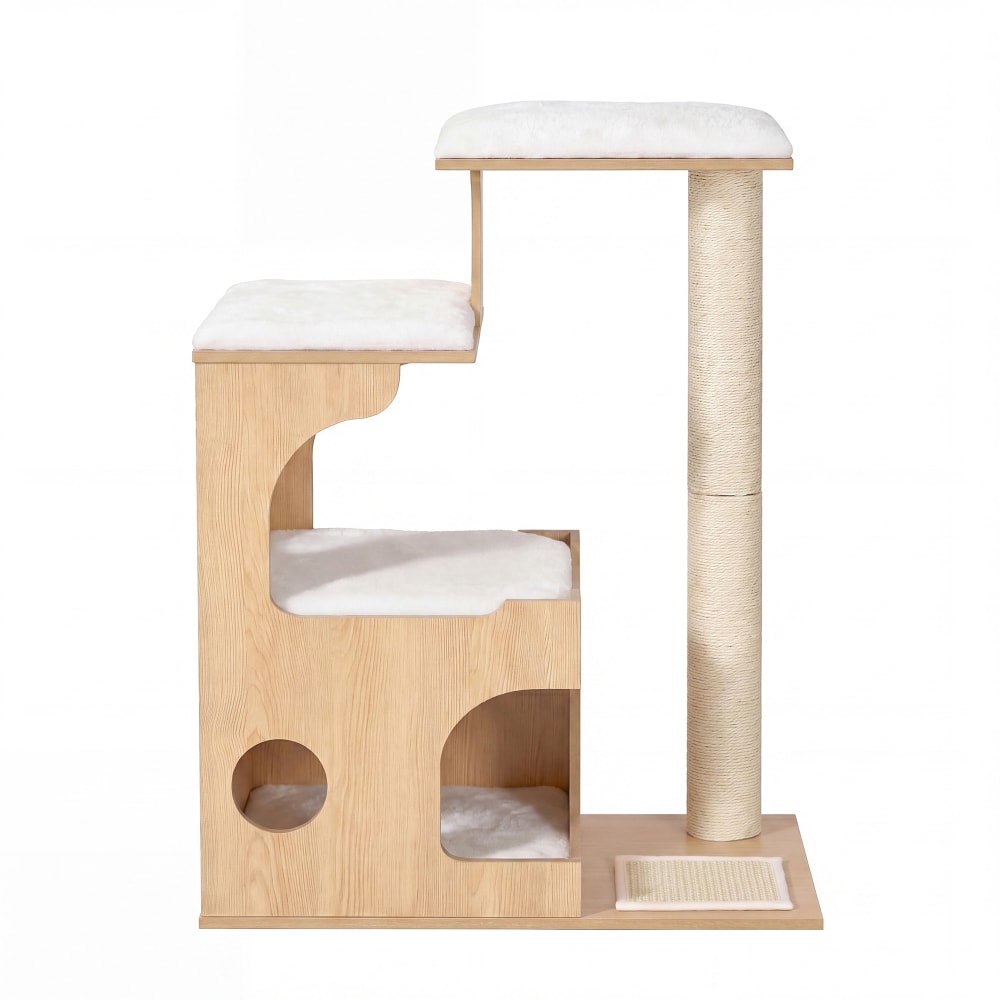 arbre à chat avec tapis