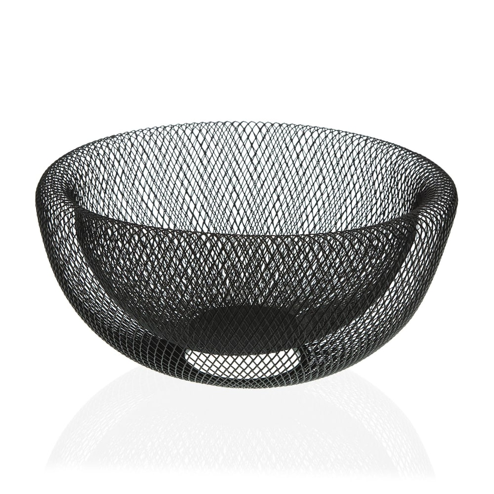 Coupe à fruits en fer noir