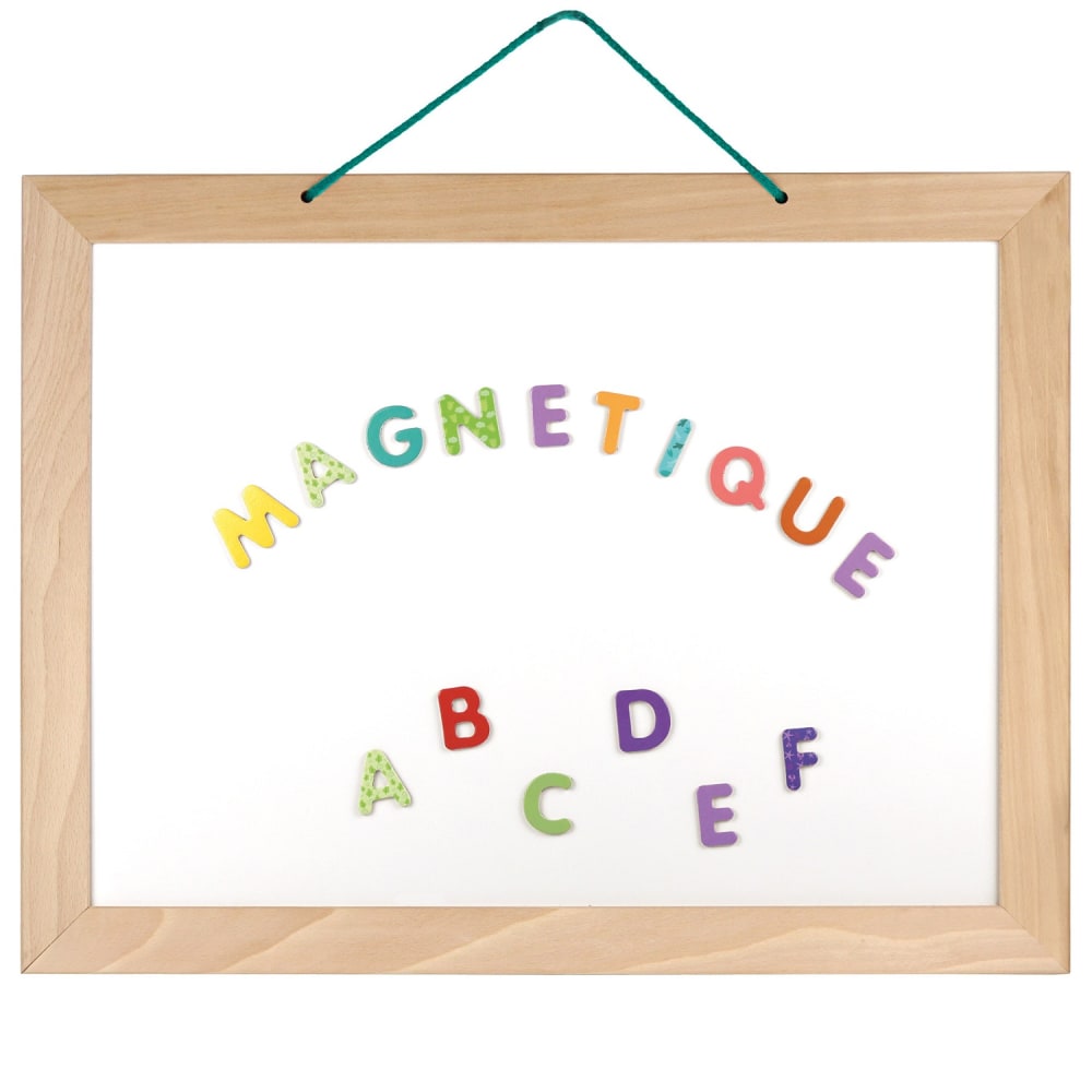 Jeujura Hänge-Tafel aus Holz BEIGE HOLZ Kinder
