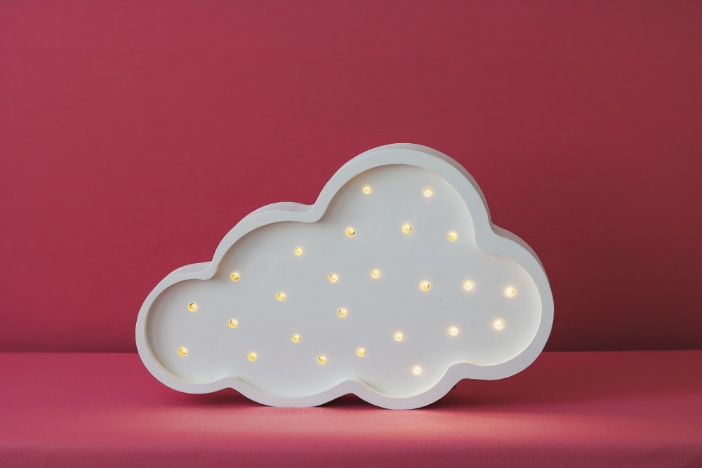 Wolke-Nachtlampe Weiß - Maisons Du Monde