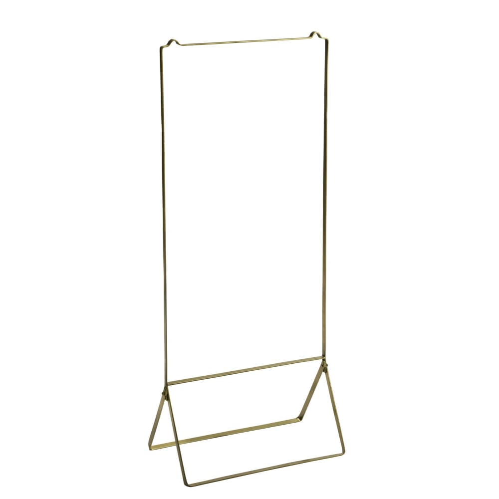 Portant à vêtements métal laiton 25x51 Portant à vêtements métal laiton 25x51