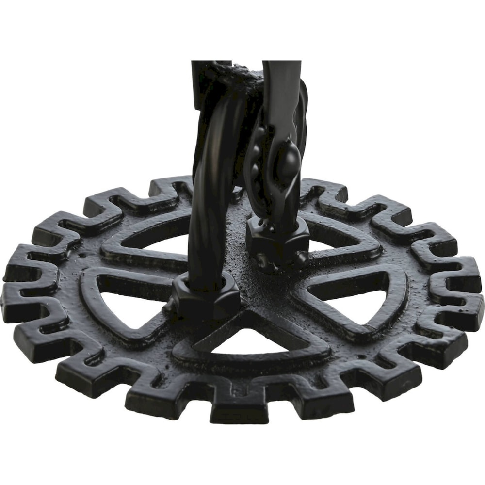 Horloge à poser style industriel à engrenages