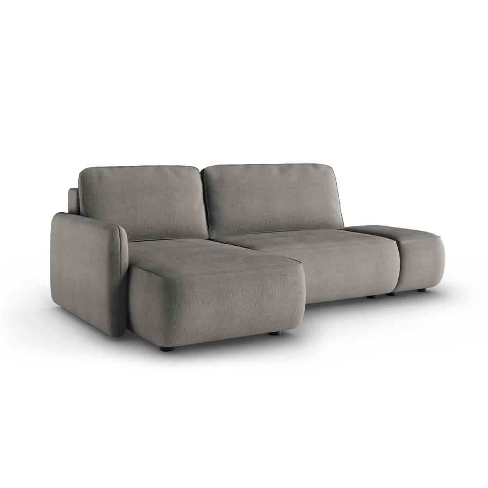 Canapé d'angle réversible - convertible gris
