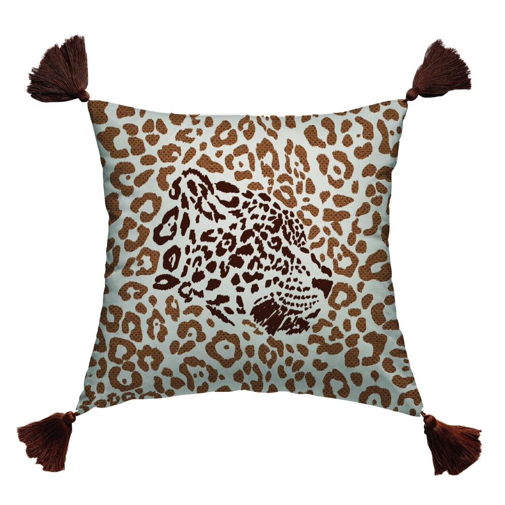Coussin déco polycoton à motifs 40x40 cm — vue 3