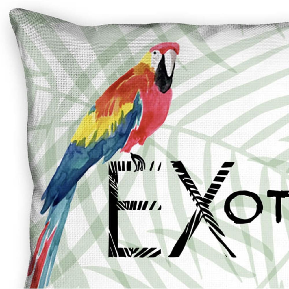 Coussin déco polyester à motifs 45x45 cm — vue 3