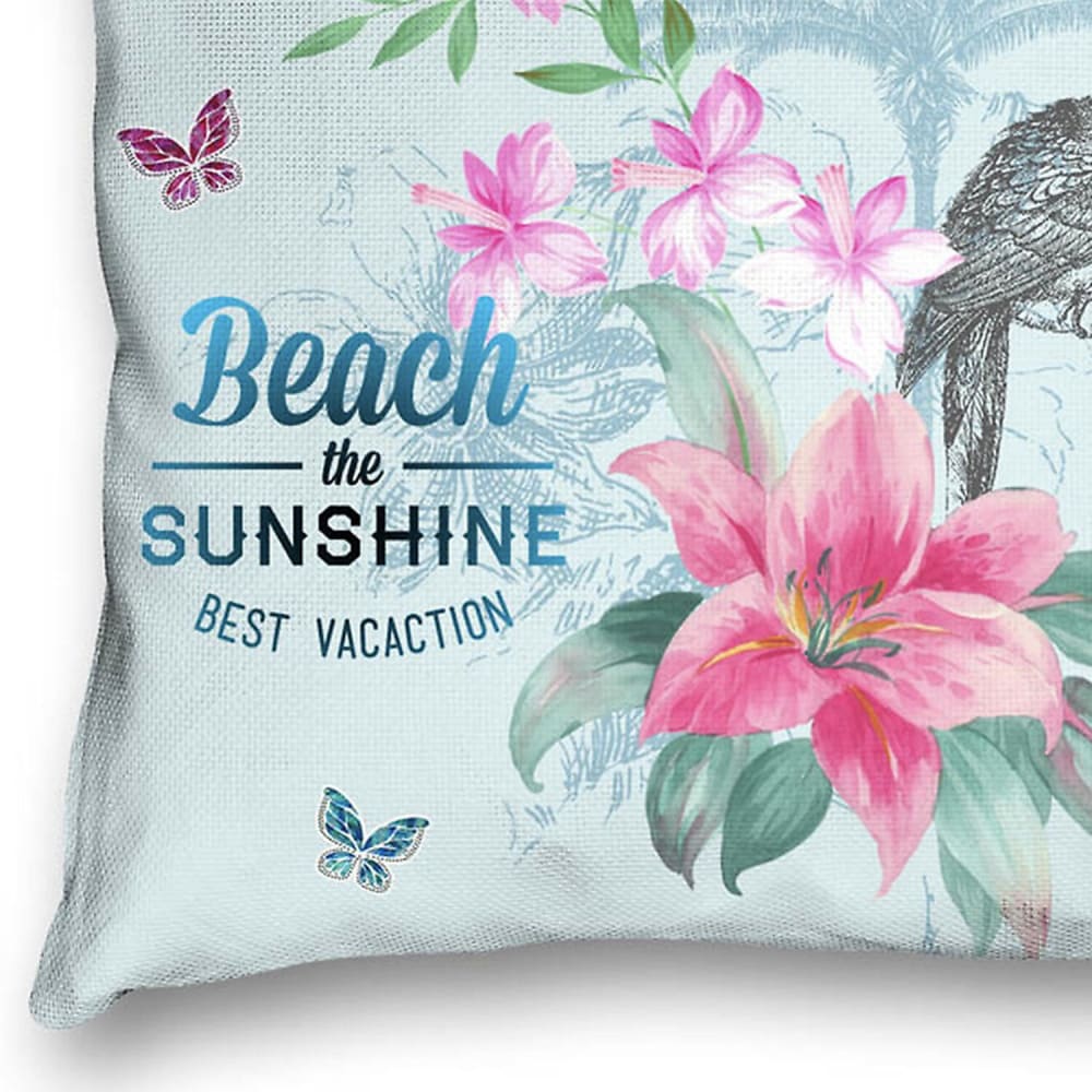 Coussin déco polyester à motifs 45x45 cm — vue 4