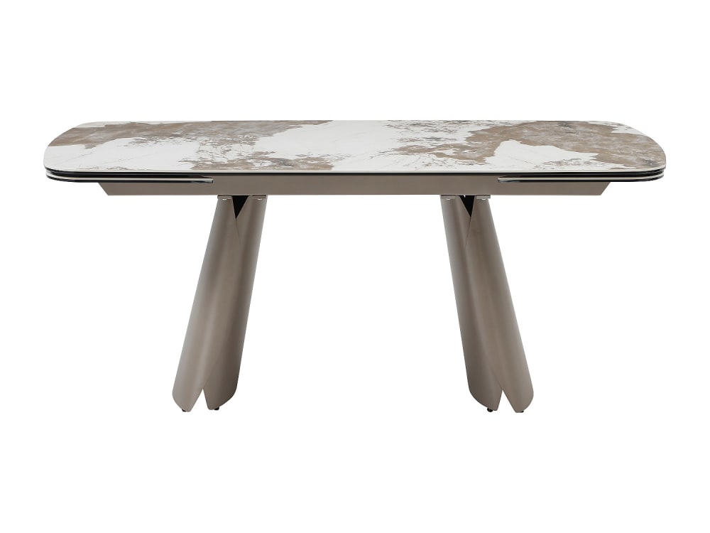 table à manger céramique - blanc