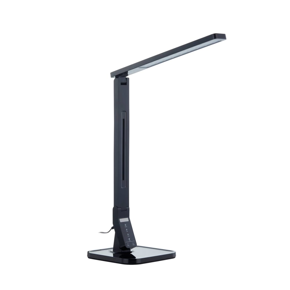 Lampe à poser en plastique noir