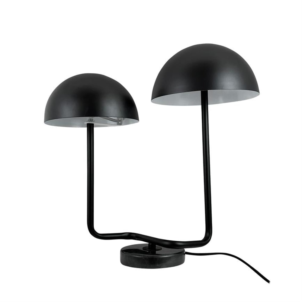 Lampe à poser en métal noir — vue 3