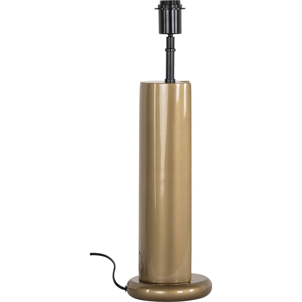 Lampe à poser contemporaine en aluminium doré — vue 3