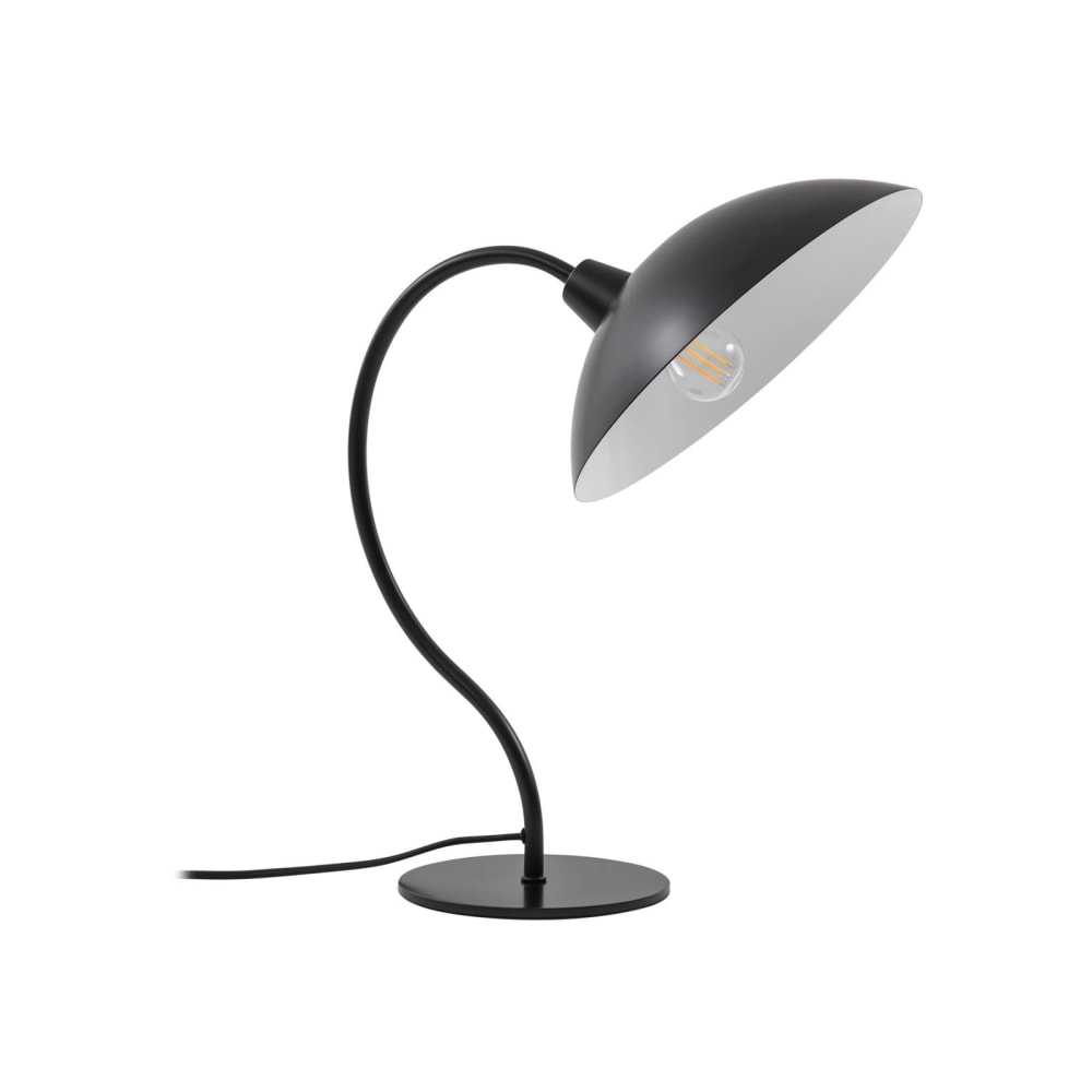 Lampe à poser en métal noir