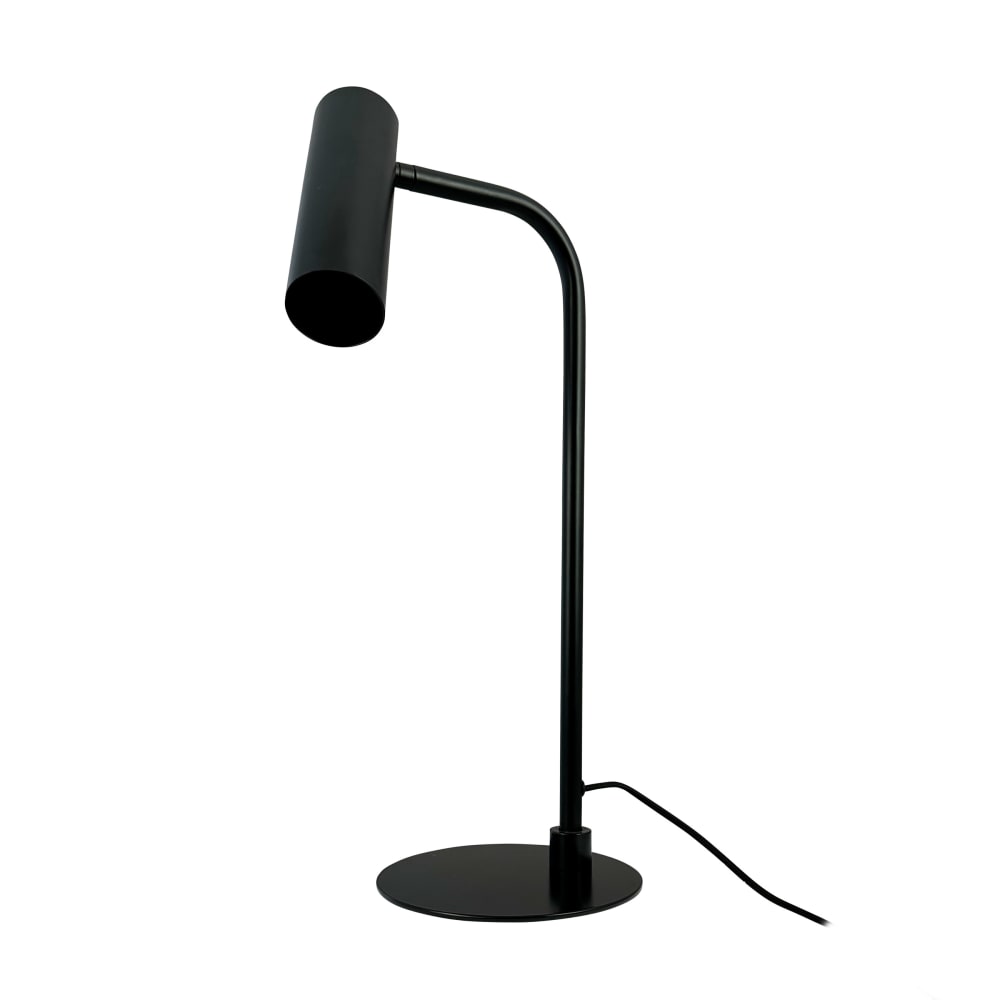 Tischlampe aus Metall h 50 cm d 23,2 cm, schwarz - Maisons Du
