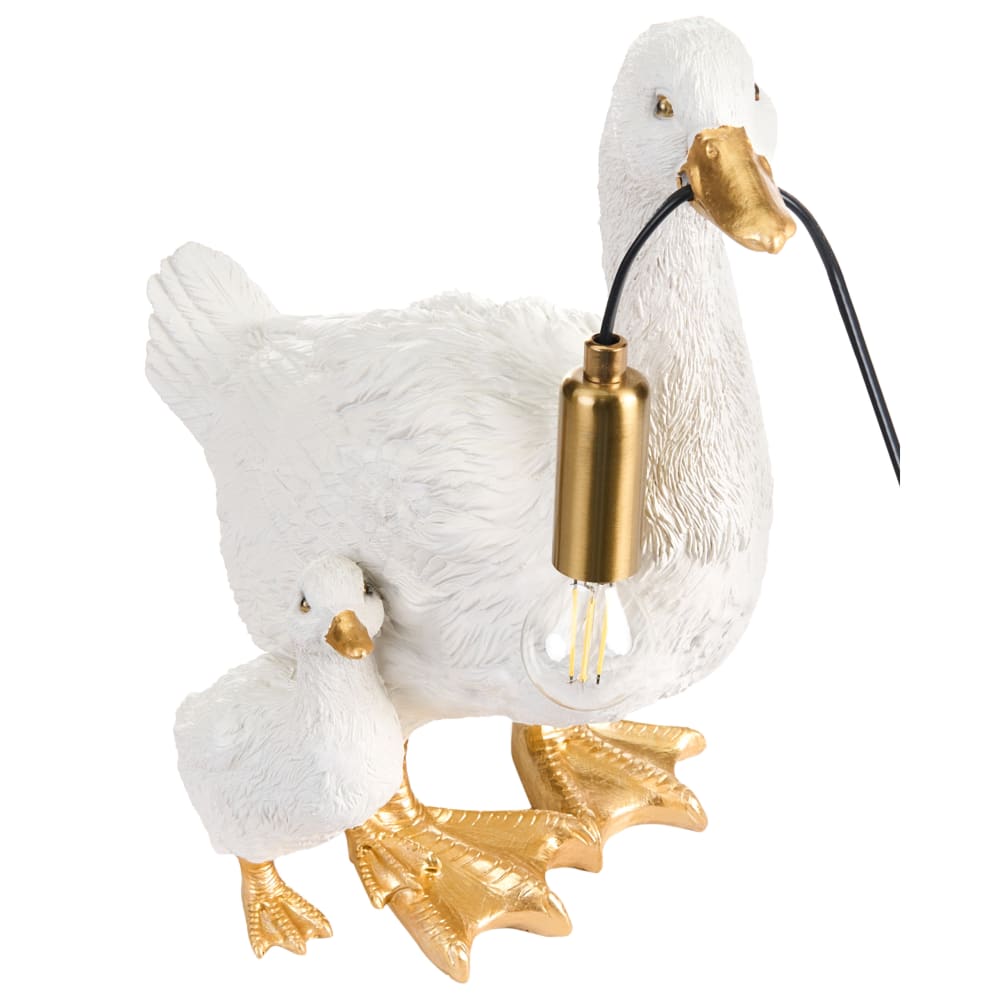 Lampe à poser canard blanc — vue 4