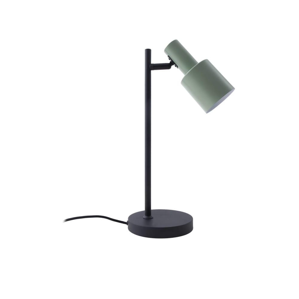 Lampe à poser en métal noir Lampe à poser en métal noir