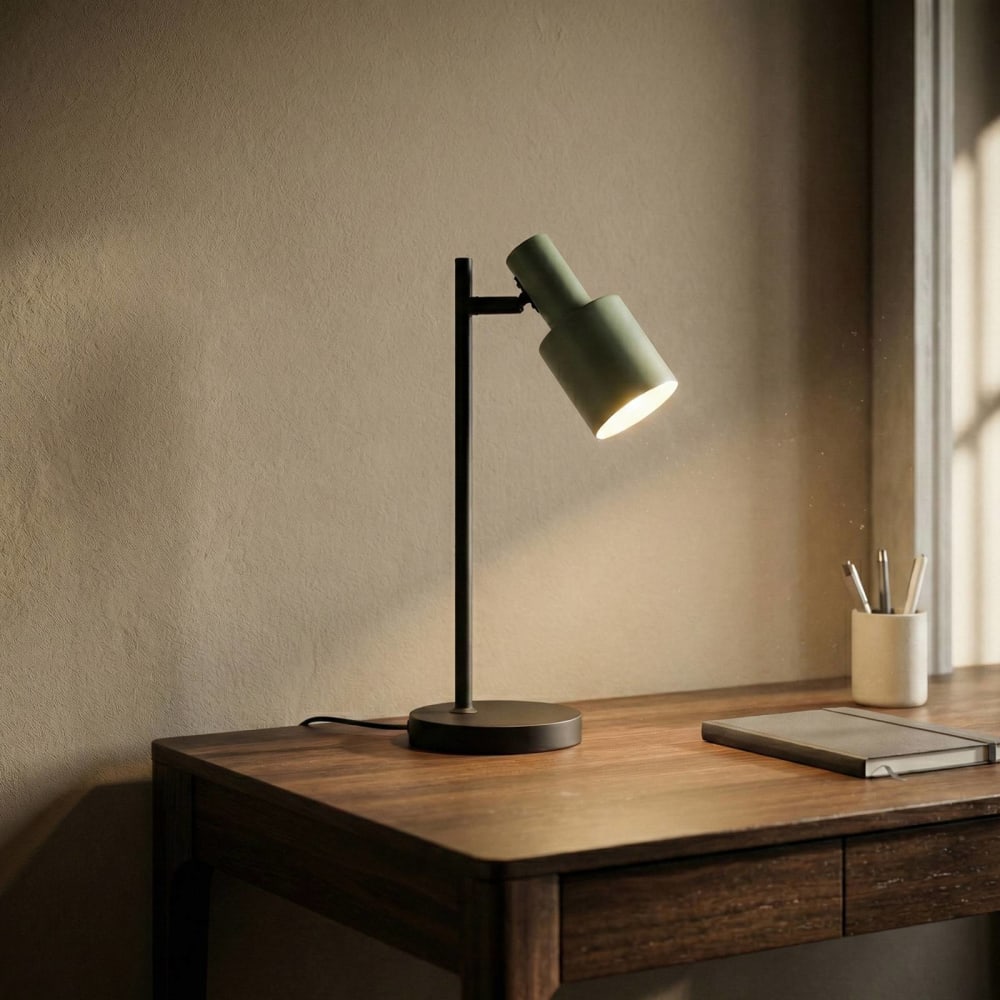 Lindby Tischlampe aus Metall, schwarz style modern - Metall