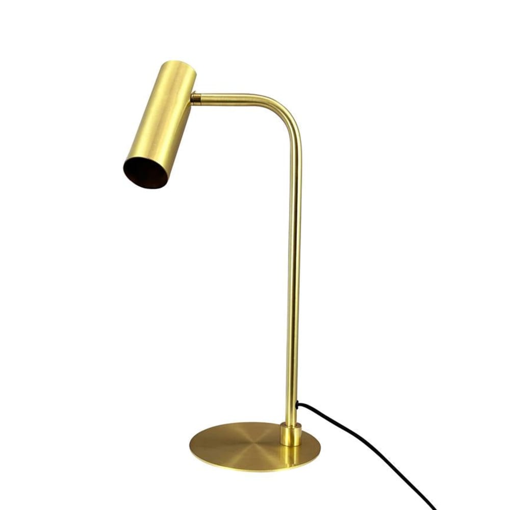 Tischlampe aus Metall h 50 cm d 23,2 cm, Messing - Maisons Du