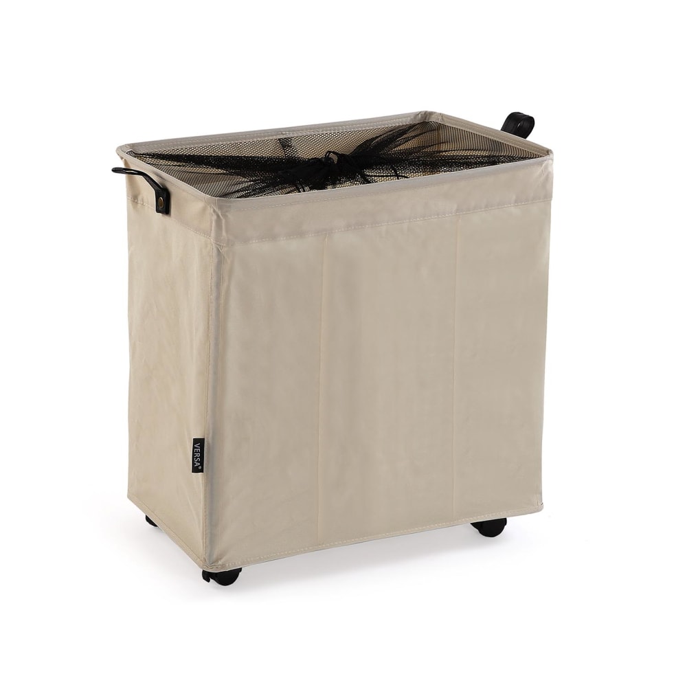 Versa Home Wäschekorb aus Polyester, beige style modern - Pes - Polyester