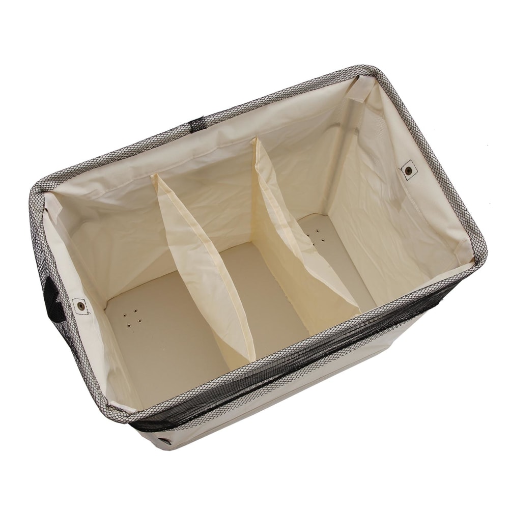 Wäschekorb aus Polyester, beige - Maisons Du Monde