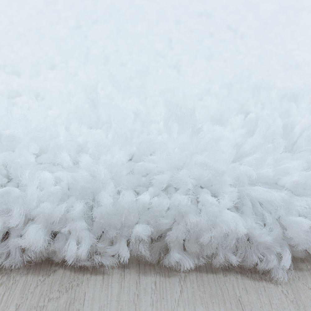Tapis à poils longs doux blanc 300x400cm — vue 4