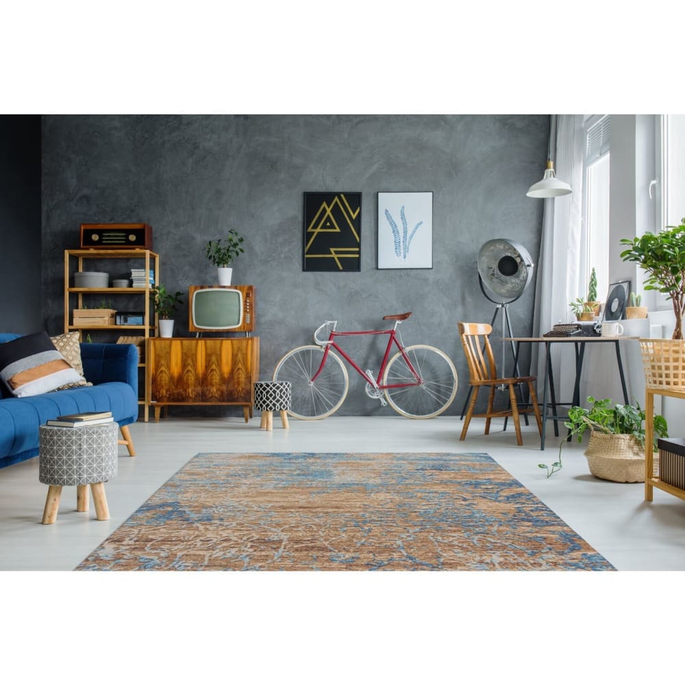 Tapis tissé à la main rectangulaire — vue 3