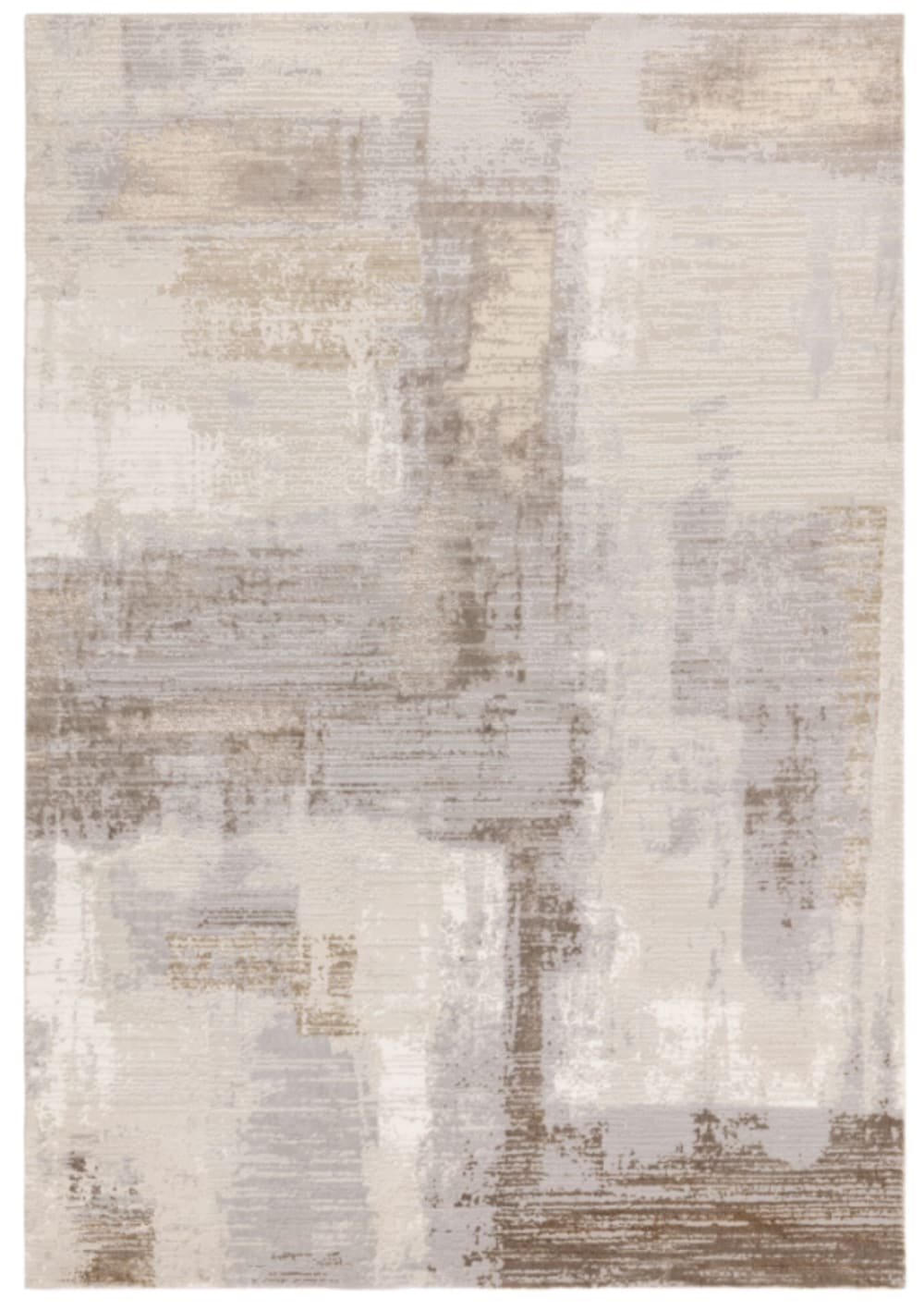 Moderner Teppich für Wohnzimmer PRESTIGE Beige 120x170 cm -