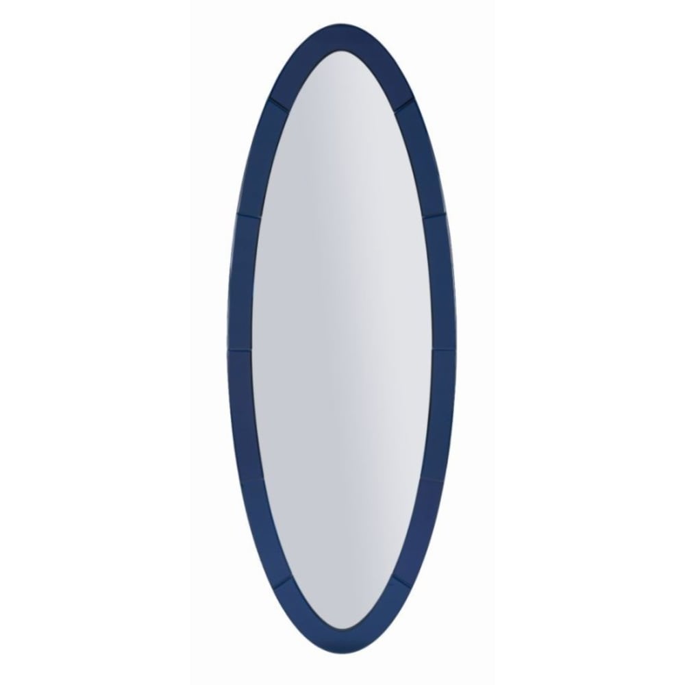 miroir ovale à encadrement