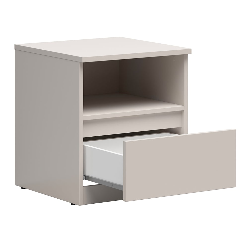 Nachttisch mit 1 Schublade Spanplatten Kaschmir - Maisons Du