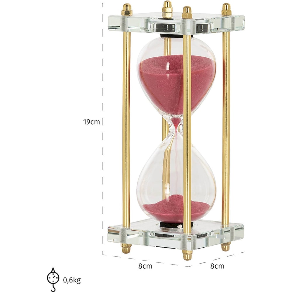 Sablier en verre ziva richmond decoration — vue 4
