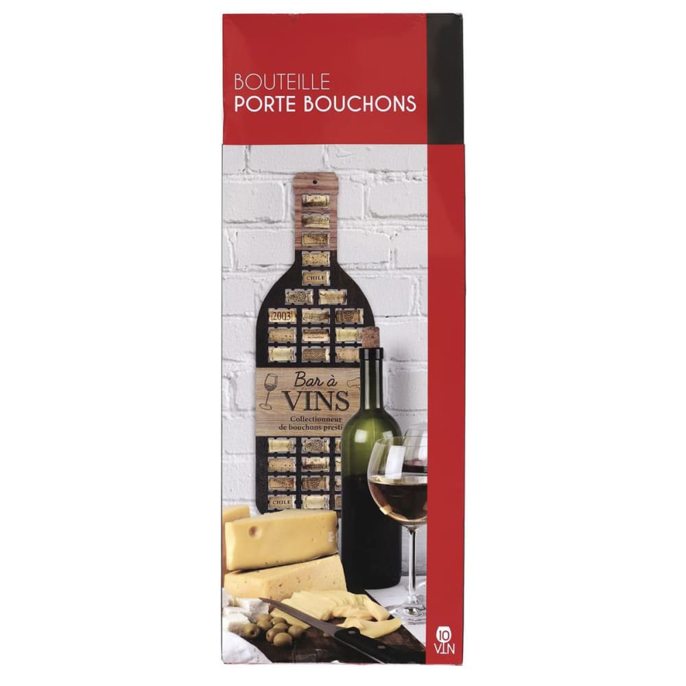 Bouteille porte-bouchons murale bar à vins — vue 4