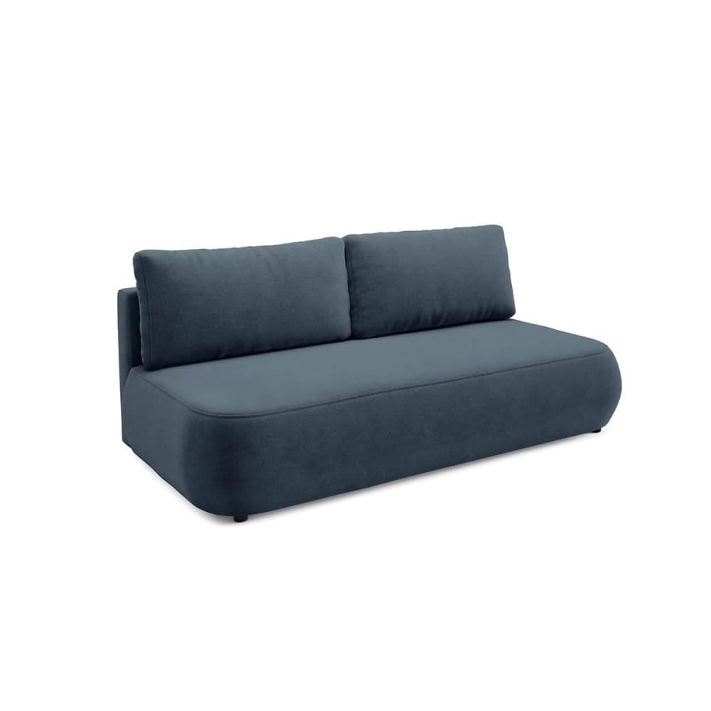 Canapé convertible 3 - pin bleu