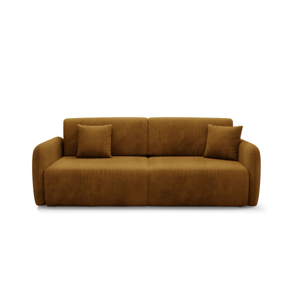 Canapé convertible 3 - bois marron