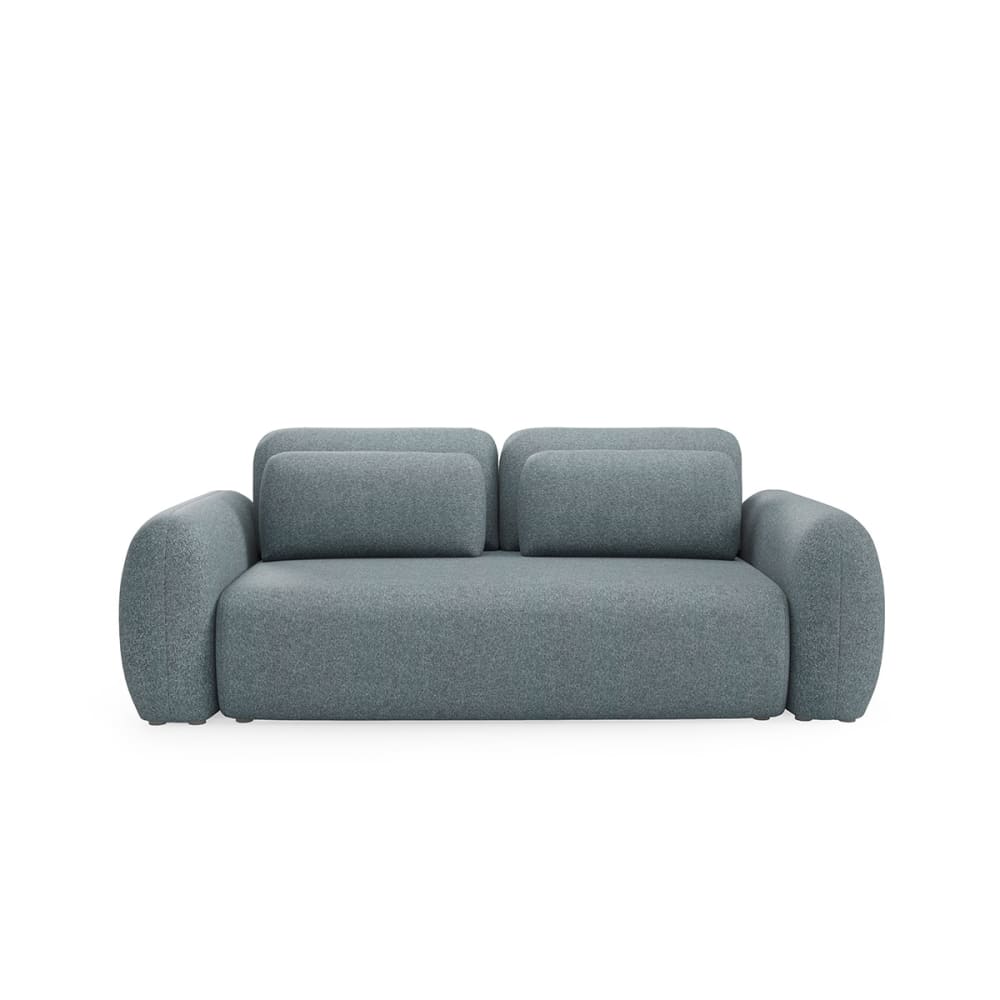 Canapé convertible 3 - pin bleu