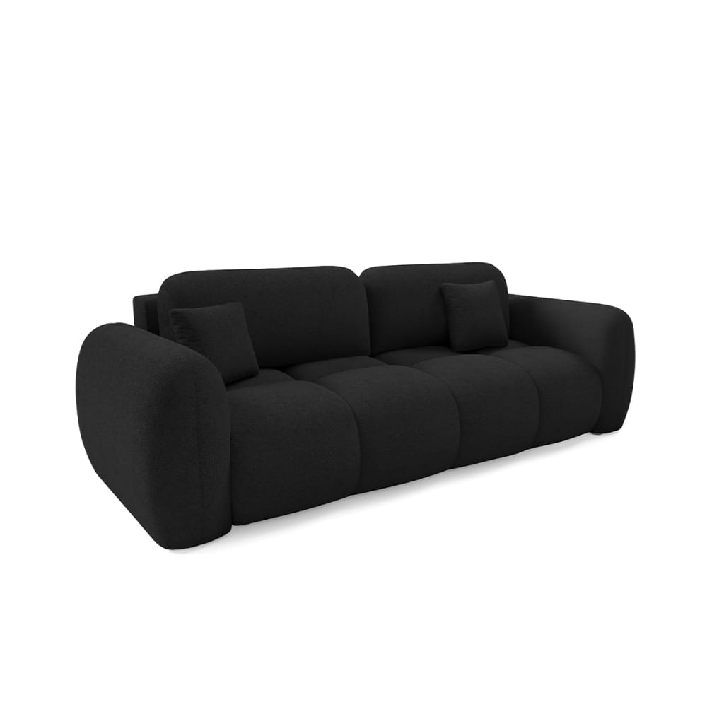 Canapé convertible 3 - bois pin noir
