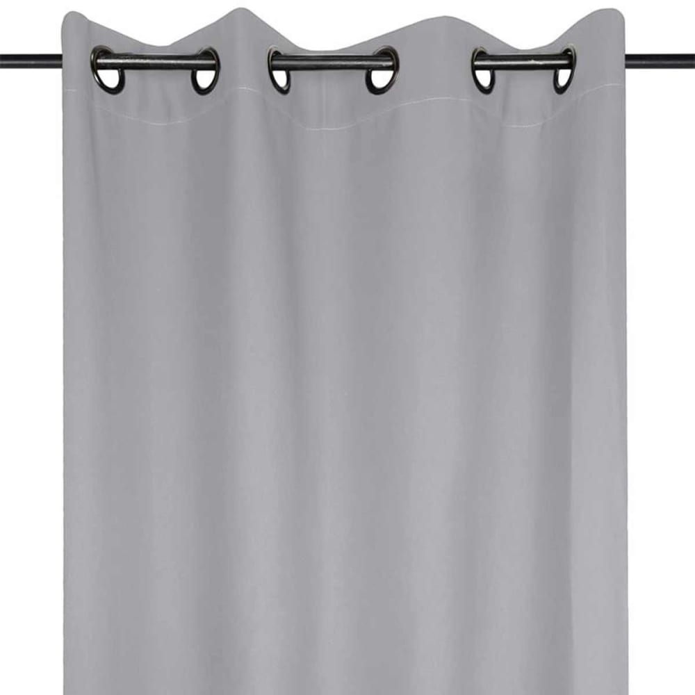 Rideau tamisant en polyester à oeillets