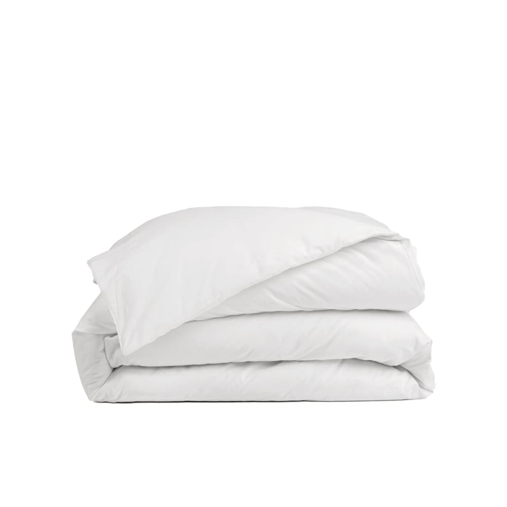 Housse de couette 220x240cm - blanc - coton lavé — vue 3