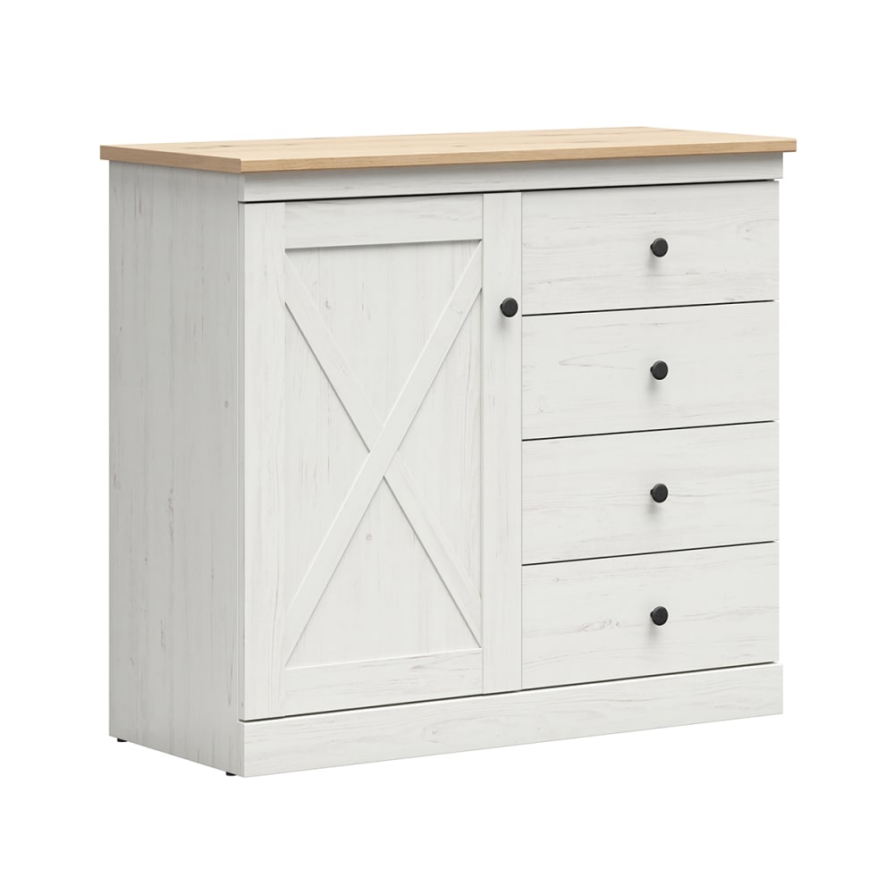 Commode 1 porte 4 tiroirs