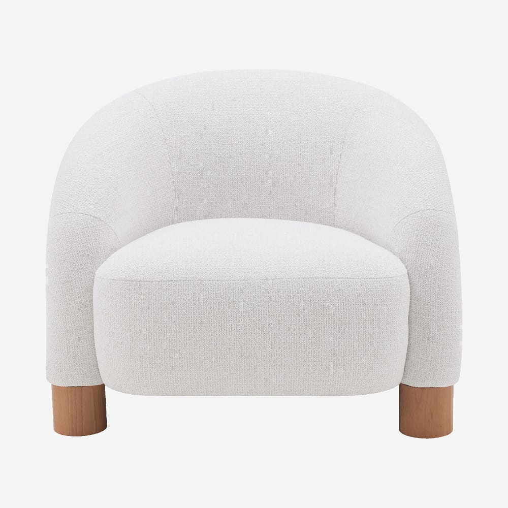 fauteuil en tissu chenille