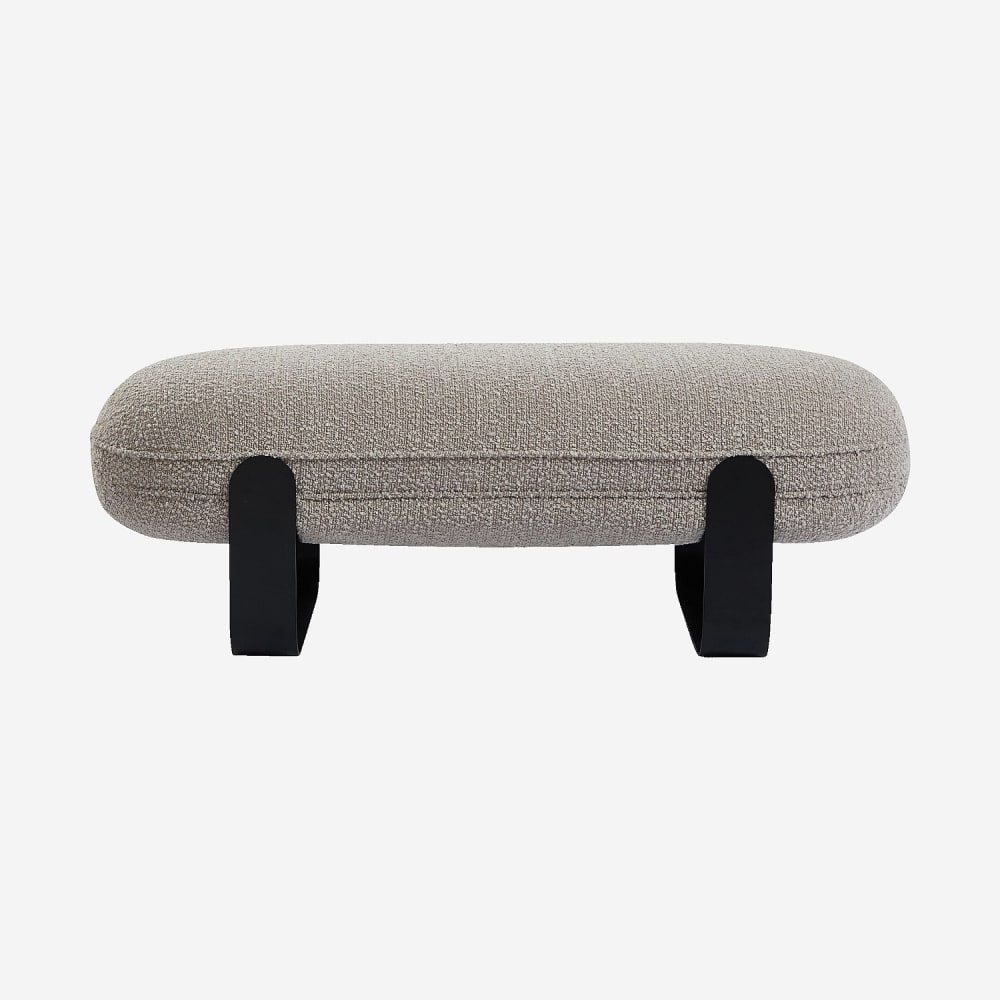 banc en tissu bouclette