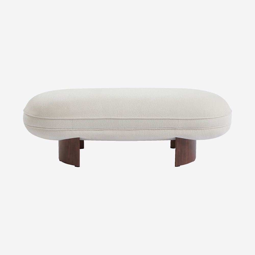 banc en tissu et bois