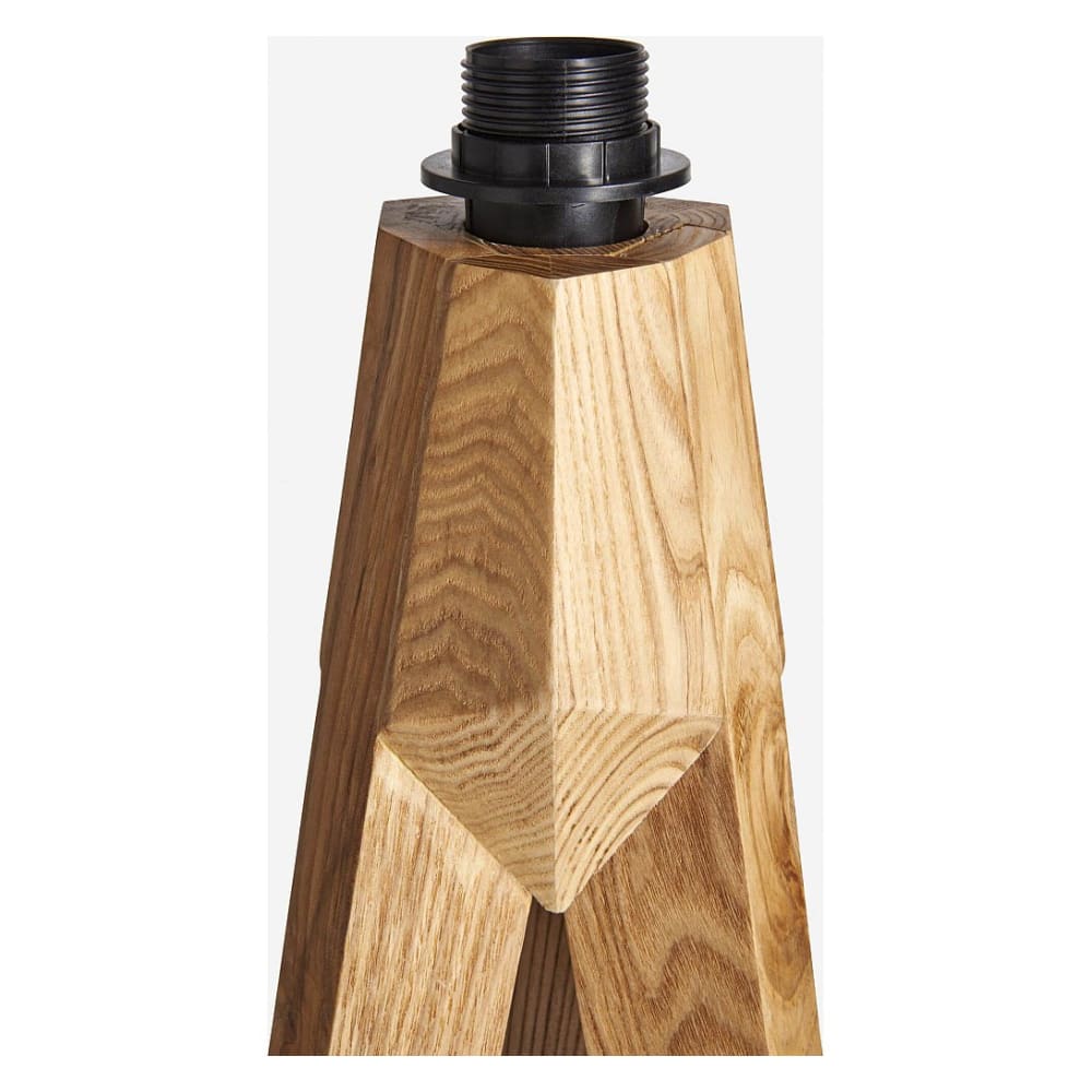Pied de lampadaire en frène clair — vue 4