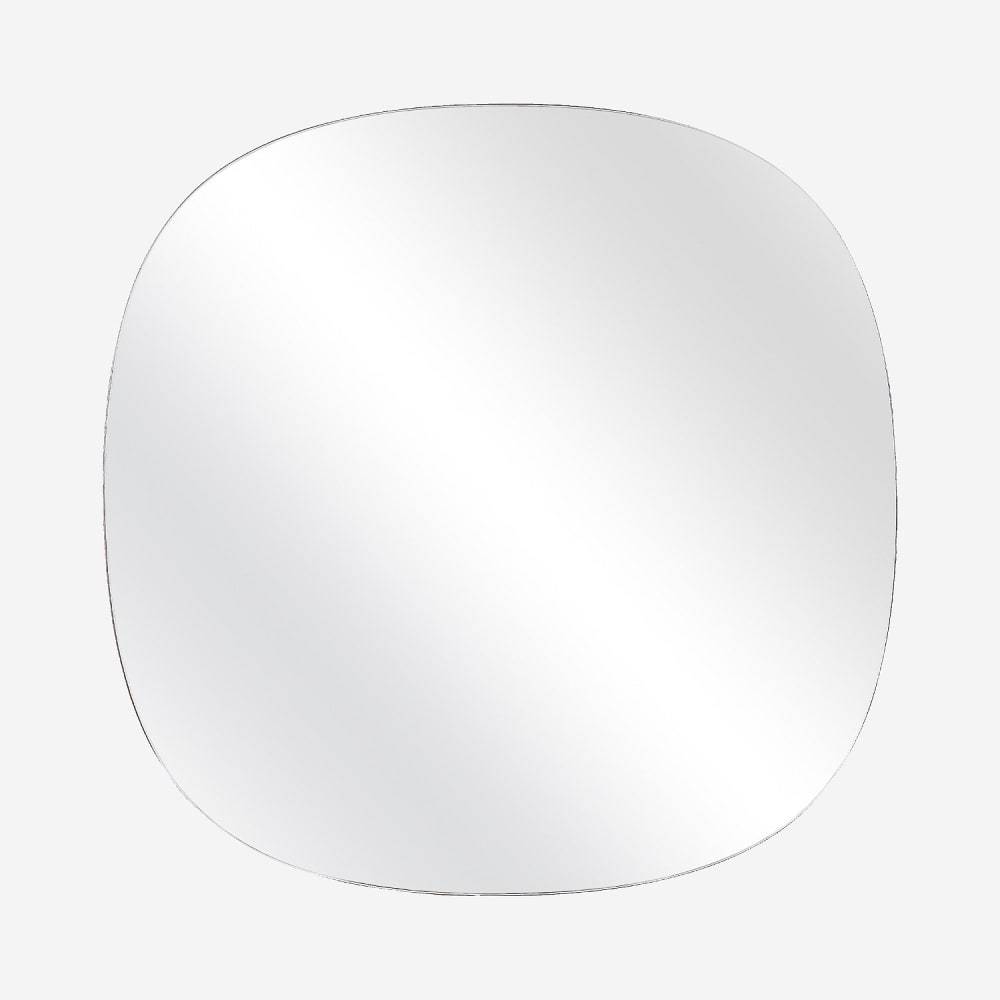 Miroir carré en chêne