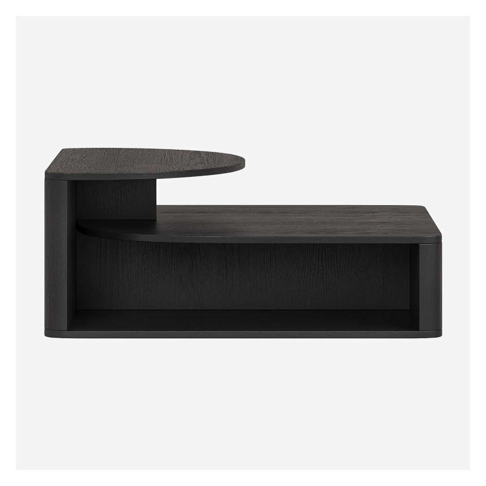 Table basse en frêne - noir Table basse en frêne - noir