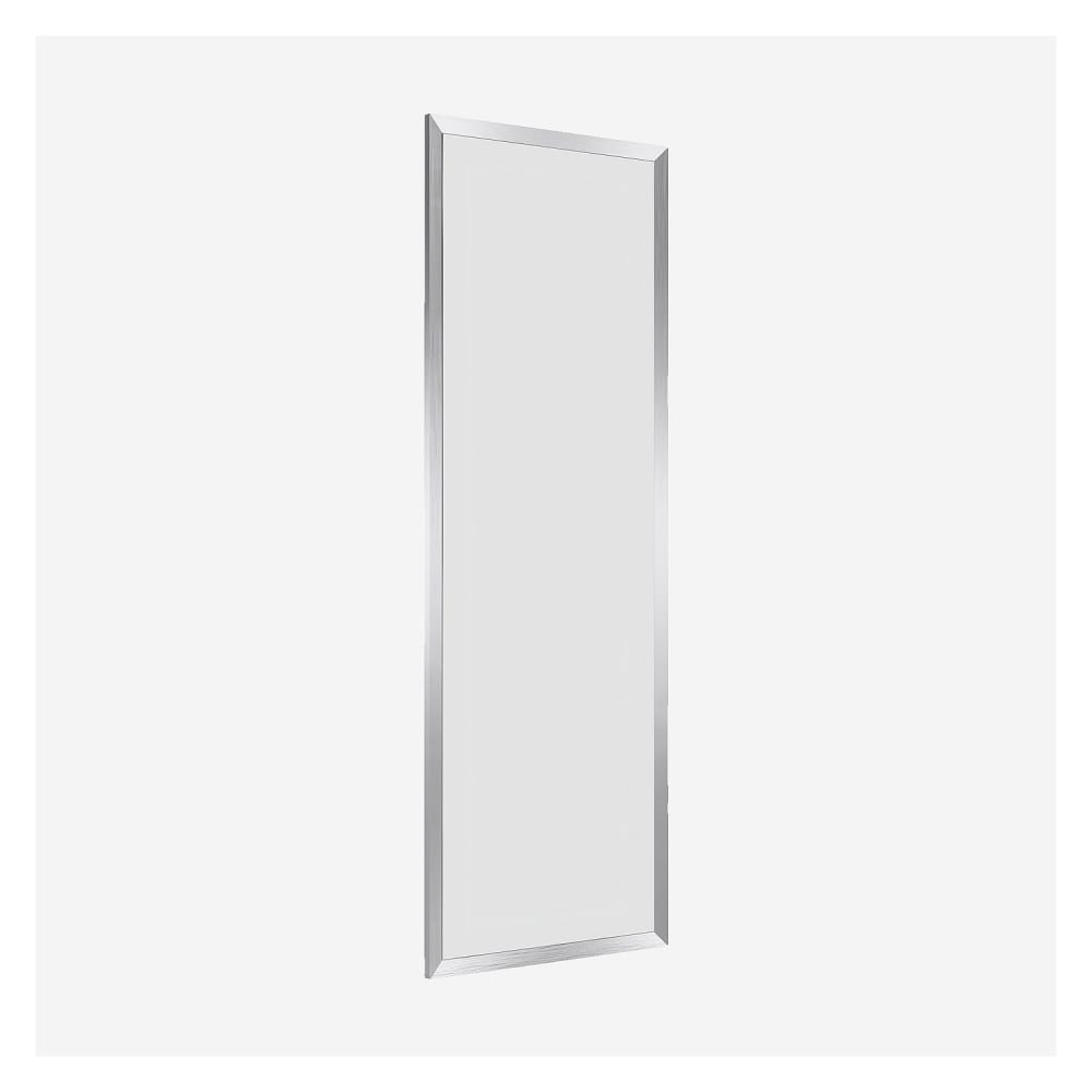 Miroir rectangulaire en acier inoxydable - 70 x 200 cm - chrome