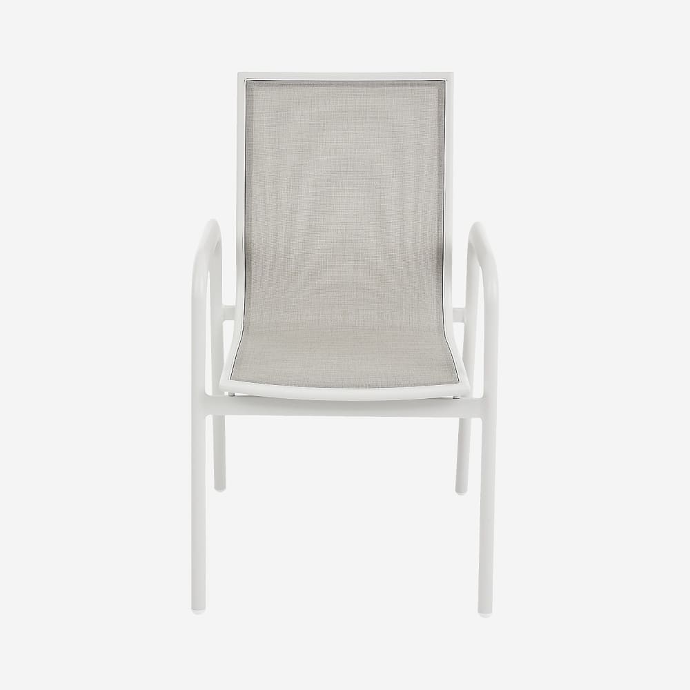 chaise de jardin en tissu