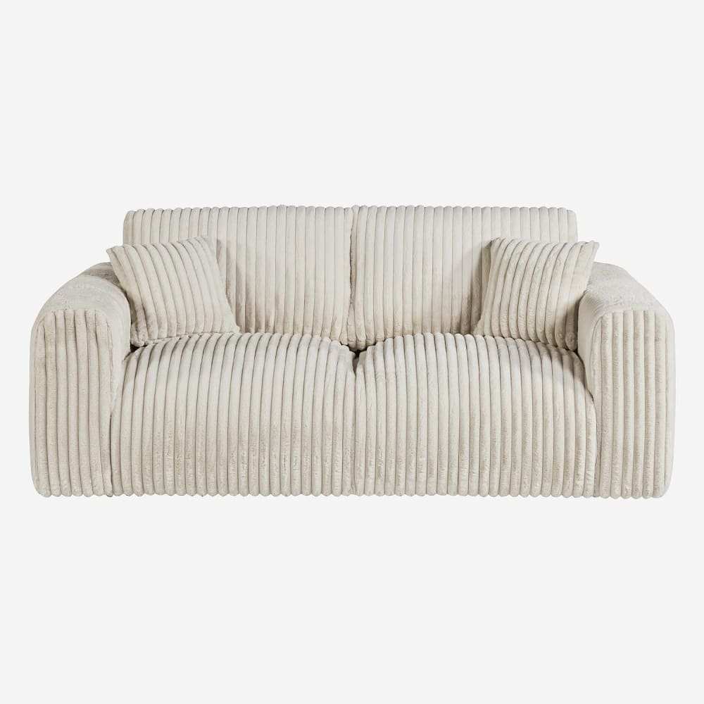 Canapé 3 places en tissu - beige
